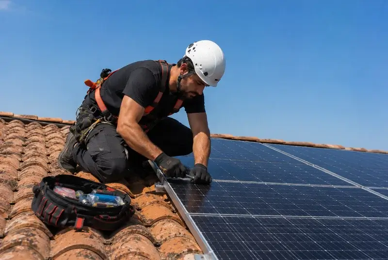 Maintenance et monitoring de panneaux solaires à Vacquières