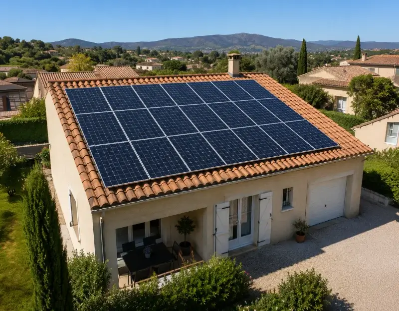 Prime à l'autoconsommation panneaux solaires Vacquières — aide financière de l'État